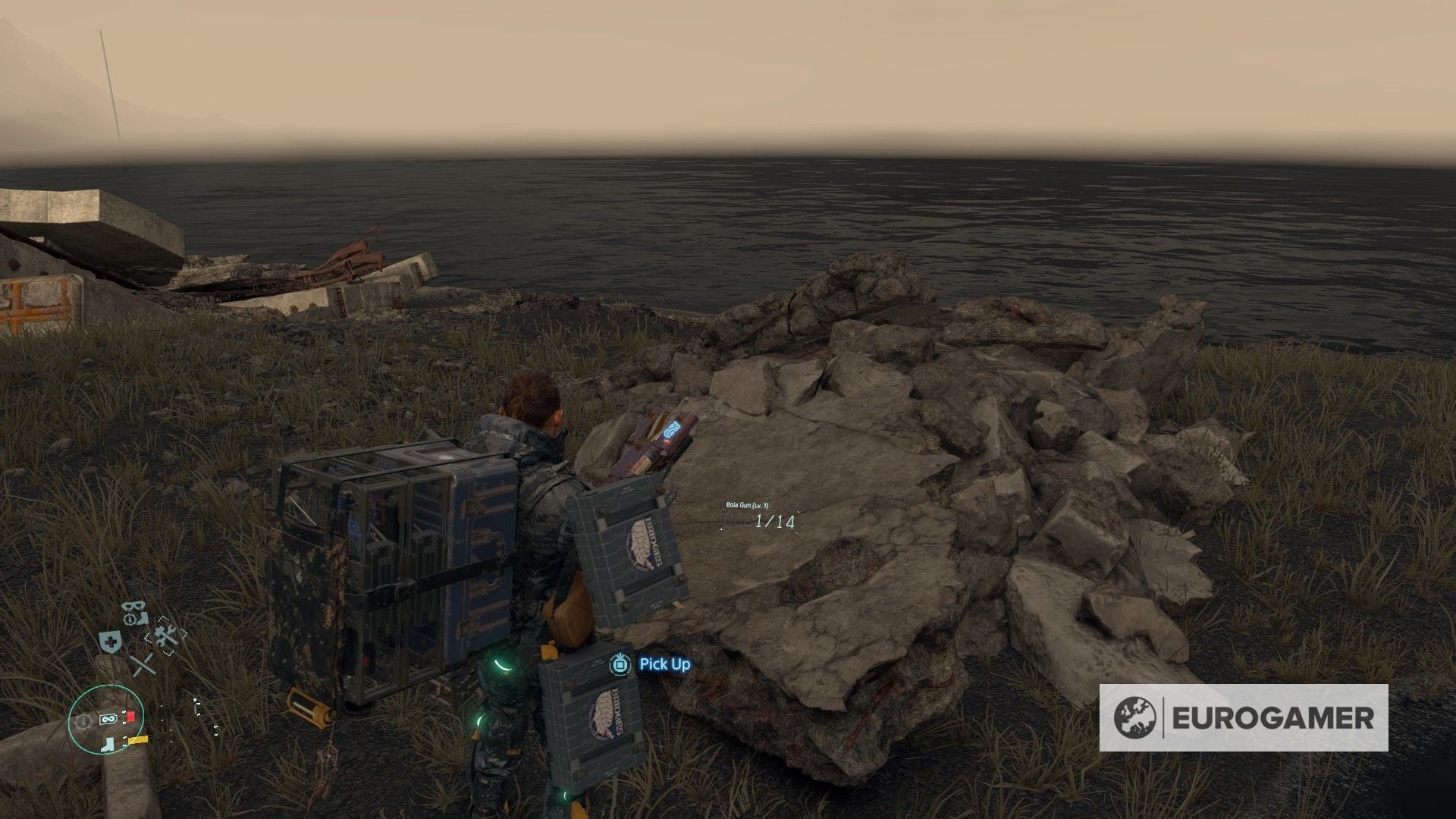 Death Stranding Memory Chip locations What 'glowing' objects mean and